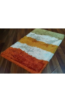 El Dokuma Shaggy Turuncu Sarı Bej 120X180 Cm Turuncu El Dokuma Shaggy Turuncu Sarı Bej 120X180 Cm Turuncu