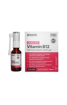 Anocin Methyl Cobalamin B12 Sprey 1000 Mcg 2000 Ug 10 Ml Anocin Methyl Cobalamin B12 Sprey 1000 Mcg 2000 Ug 10 Ml