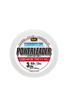 Duel Powerleader Carbonylon Misina Clear 0.435-50mt-13kg 23126175 Duel Powerleader Carbonylon Misina Clear 0.435-50mt-13kg 23126175