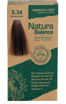 Natura Balance Saç Boyası 5.34 Çikolata Kahve
