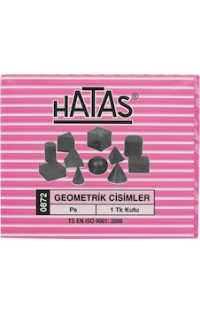 Geometrik Cisimler Kutulu Çok Renkli