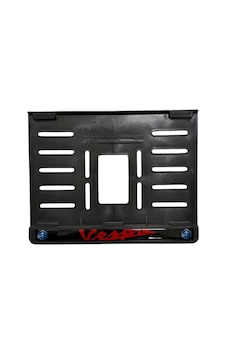 Vespa Uyumlu Kırmızı Plastik 15x24 Cm Kırılmaz Plakalık Vespa Uyumlu Kırmızı Plastik 15x24 Cm Kırılmaz Plakalık