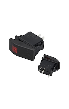Ayt Işıklı 3p On Off 12-24v Marın Switch Oto Tır Otobüs Aç Kapa Anahtar Düğme Buton Ic-134m