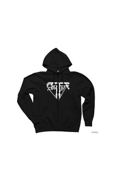 Asphyx Essential Siyah Fermuarlı Kapşonlu Sweatshirt Asphyx Essential Siyah Fermuarlı Kapşonlu Sweatshirt