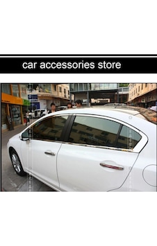 Honda Civic Fb7 Cam Çıtası Çerçevesi Kromu Nikelajı Komple 2012-2015 Honda Civic Fb7 Cam Çıtası Çerçevesi Kromu Nikelajı Komple 2012-2015