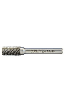 Cone Cone A Tipi Silindirik Düz Karbür Kalıpçı Frezeleri 6mm