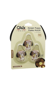 Qlux L-00902 Puppy Askı 3 Adet Şeffaf Askı Yapışkanlı Montaj - 20'li Paket Diğer Qlux L-00902 Puppy Askı 3 Adet Şeffaf Askı Yapışkanlı Montaj - 20'li Paket Diğer