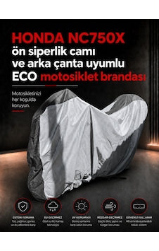 Honda Nc750x Modelleriyle Uyumlu Eco Motosiklet Brandası Honda Nc750x Modelleriyle Uyumlu Eco Motosiklet Brandası