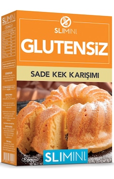 Slimini Glutensiz Sade Kek Karışımı Karton Kutu 500 G Slimini Glutensiz Sade Kek Karışımı Karton Kutu 500 G