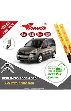 Citroen Berlingo İnwells Muz Silecek Takımı 2008-2016 Citroen Berlingo İnwells Muz Silecek Takımı 2008-2016