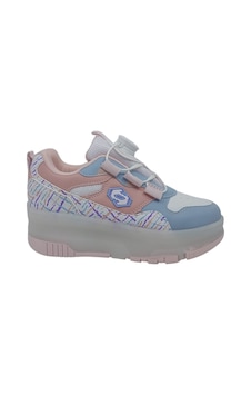 Zerhan Alessio 9625 Kız Çocuk Pudra Işıklı Patenli Tekerlekli Sneaker Spor