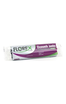 Florex Ekonomik Jumbo Boy Çöp Torbası 20 Adet Siyah 80 x 110 CM Florex Ekonomik Jumbo Boy Çöp Torbası 20 Adet Siyah 80 x 110 CM