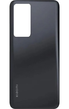 Xiaomi Mi 12t Pro Siyah Arka Pil Kapağı Batarya Kapağı Siyah