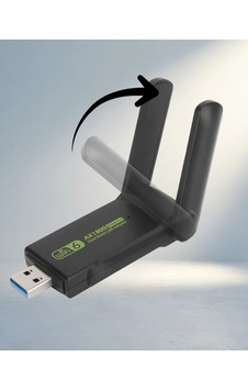 Yüksek Performanslı 1200 Mbps Dual Band Wifi Adaptör Yüksek Performanslı 1200 Mbps Dual Band Wifi Adaptör