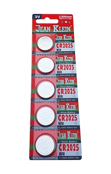 Jean Klein CR2025 Lityum Düğme Pil 5'li Jean Klein CR2025 Lityum Düğme Pil 5'li