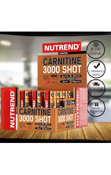 Nutrend L-Carnitine Shot 3000Mg 20 Ampül L-Karnitin + Hediye
