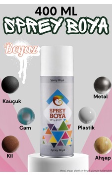 400 Ml Sprey Boya Beyaz Metal Ahşap Beton Duvar Yüzeylere Uygun Hobi Akrilik Mat Parlak Dekoratif Boyası Genel Amaçlı Hızlı Kuruyan Çok Amaçlı Renkli Sprey Boyalar İç Dış Mekan Kendin Yap Dıy Tasarım Beyaz Beyaz 400 Ml Sprey Boya Beyaz Metal Ahşap Beton Duvar Yüzeylere Uygun Hobi Akrilik Mat Parlak Dekoratif Boyası Genel Amaçlı Hızlı Kuruyan Çok Amaçlı Renkli Sprey Boyalar İç Dış Mekan Kendin Yap Dıy Tasarım Beyaz Beyaz