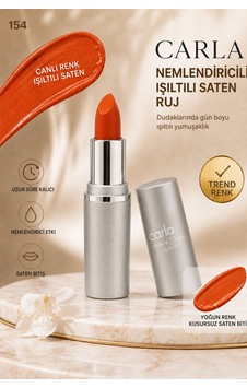 Nemlendiricili Işıltılı Saten Bitişli Ruj Lumicare Lipstick No: 154 Kırmızı Nemlendiricili Işıltılı Saten Bitişli Ruj Lumicare Lipstick No: 154 Kırmızı