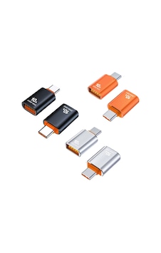 6'lı Set Type-c To Usb Dönüştürücü 5v / Icca118 6'lı Set Type-c To Usb Dönüştürücü 5v / Icca118