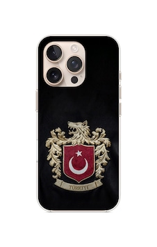İphone 16 Pro Max Uyumlu Türk Sembolü Kurt Ve Bayrak Desenli Baskılı Silikon Kılıf Renkli İphone 16 Pro Max Uyumlu Türk Sembolü Kurt Ve Bayrak Desenli Baskılı Silikon Kılıf Renkli