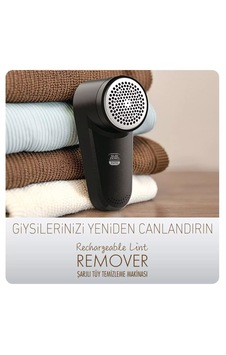 Subzero Rw90 Şarjlı Tüy Temizleme Makinesi Siyah