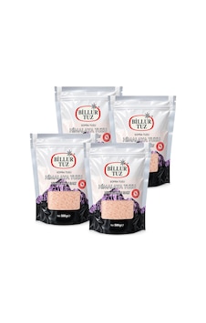 Billur Tuz Himalaya Tuzu 500 Gr Öğütülmüş X 4 Adet Billur Tuz Himalaya Tuzu 500 Gr Öğütülmüş X 4 Adet