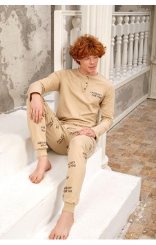 Gd Goldoremi 5355 Erkek Uzun Kollu Pijama Takımı 001 Gd Goldoremi 5355 Erkek Uzun Kollu Pijama Takımı 001