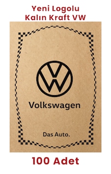 Kraft 120gr Volkswagen Oto Paspas Kağıdı 100 Adet - 35x50cm Kraft 120gr Volkswagen Oto Paspas Kağıdı 100 Adet - 35x50cm
