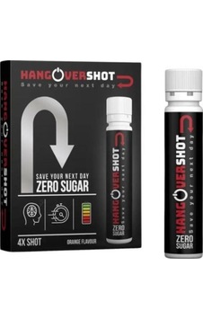 Hangovershot Zero Sugar 4 x 25 ML