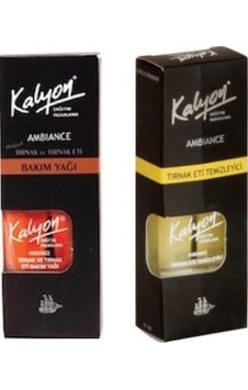 Kalyon Tırnak Eti Temizleyici + Tırnak Bakım Yağı 2'li Set Kalyon Tırnak Eti Temizleyici + Tırnak Bakım Yağı 2'li Set