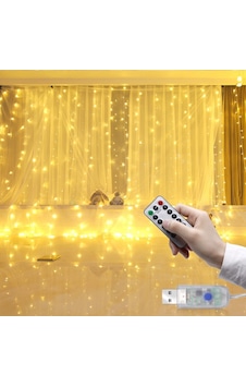Tel Perde Led 3 3m 300 Led Gün Işığı Diğer