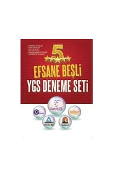 Ardıç Kitap Efsane Beşli Ygs Deneme Seti