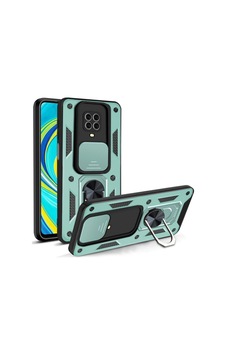 Redmi Note 9 Pro Kılıf Pars Lens Yüzüklü Silikon - Yeşil Diğer Redmi Note 9 Pro Kılıf Pars Lens Yüzüklü Silikon - Yeşil Diğer