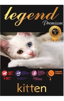 Legend Gold Kitten Tavuklu Yavru Kedi Maması 4 KG