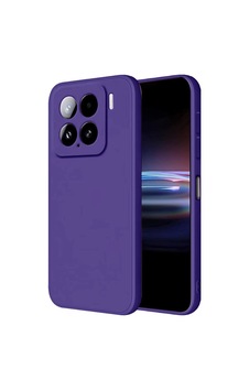 Mi 15 Kılıf Nano İçi Kadife Silikon - Mor Mi 15 Kılıf Nano İçi Kadife Silikon - Mor