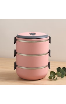 3'lü 1.8l Sefer Tası Saklama Kabı - Açık Pembe Belirtilmemiş 3'lü 1.8l Sefer Tası Saklama Kabı - Açık Pembe Belirtilmemiş