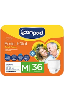 Canped Emici Külot Orta Boy Medium 36 Adet Canped Emici Külot Orta Boy Medium 36 Adet