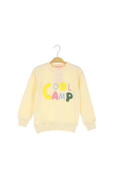Kız Çocuk Sweatshirt KREM