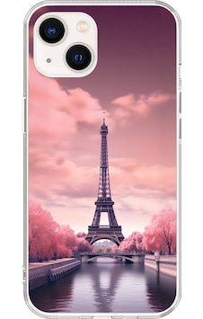 Apple Uyumlu iPhone 13 Şeffaf Kılıf Paris 3 Tasarımlı Apple Uyumlu iPhone 13 Şeffaf Kılıf Paris 3 Tasarımlı