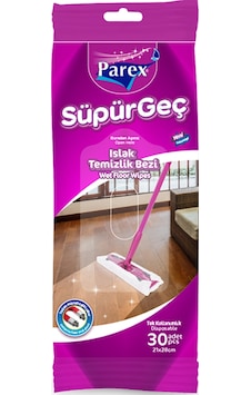 Parex Süpürgeç Islak Temizlik Bezi 30'lu Parex Süpürgeç Islak Temizlik Bezi 30'lu