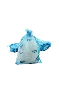 Süsle Flok Baskılı Büzgülü Kese Mavi 10 x 12 CM - 25 Adet Mavi Süsle Flok Baskılı Büzgülü Kese Mavi 10 x 12 CM - 25 Adet Mavi