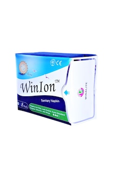 Winion Negatif İyonlu Anion Hijyenik Ped Gündüz 8'li Winion Negatif İyonlu Anion Hijyenik Ped Gündüz 8'li