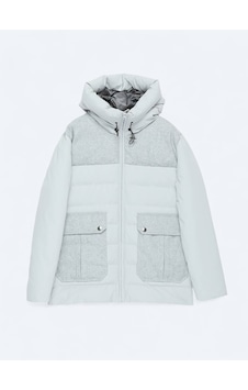 Kip Açık Gri Regular Fit Dik Yaka Casual Dokuma Mont Açık Gri Kip Açık Gri Regular Fit Dik Yaka Casual Dokuma Mont Açık Gri