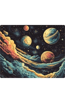 Evren Baskılı Mousepad 17,5x21,5 Cm Evren Baskılı Mousepad 17,5x21,5 Cm