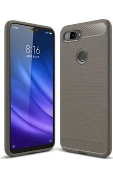 Xiaomi Mi 8 Lite Kılıf Zore Room Silikon Kapak Gri Xiaomi Mi 8 Lite Kılıf Zore Room Silikon Kapak Gri