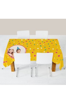 Kişiye Özel Baskılı Masa Örtüsü 150x170 cm-005 Kişiye Özel Baskılı Masa Örtüsü 150x170 cm-005