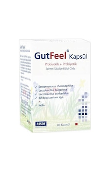 Gutfeel Probiyotik Prebiyotik 20 Kapsül