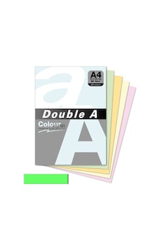 Double A Renkli Kağıt 25 Li A4 80 Gr Pastel Zümrüt Yeşili