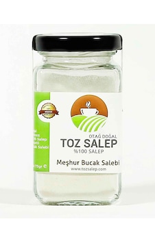 Otağ Doğal Katkısız Saf Bucak Toz Bucak Salebi 75 G Otağ Doğal Katkısız Saf Bucak Toz Bucak Salebi 75 G
