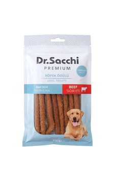 Dr.sacchi Premium Sığır Etli Çubuk Tahılsız Köpek Ödülü 5" 11-13 Gr 10'lu Dr.sacchi Premium Sığır Etli Çubuk Tahılsız Köpek Ödülü 5" 11-13 Gr 10'lu